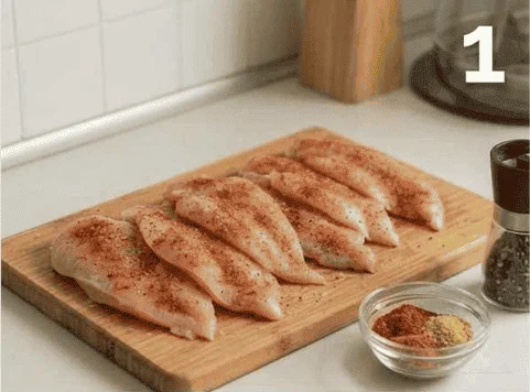 Шаг 1: Курица по-французски с картофелем (запеченная в духовке)